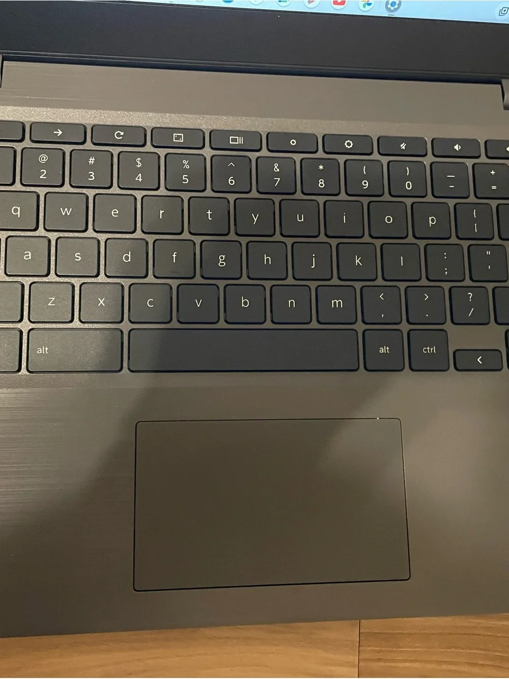 Gray Lenovo Laptop Chromebook - Sleek Portable Laptop